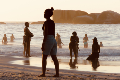 Girls enhance beaches