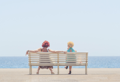 PHOTO OF THE WEEK October 22 - 28, 2017 Image credit © Pia Parolin, as selected by “The Art of Street Photography Gallery” - These two ladies sitting on a bench on the Quai des Etats Unis in the city of Nice on the French Riviera enjoy a moment of peace watching the sea. Their thoughtless relaxed position makes one wonder what they are thinking about... (June 2017)