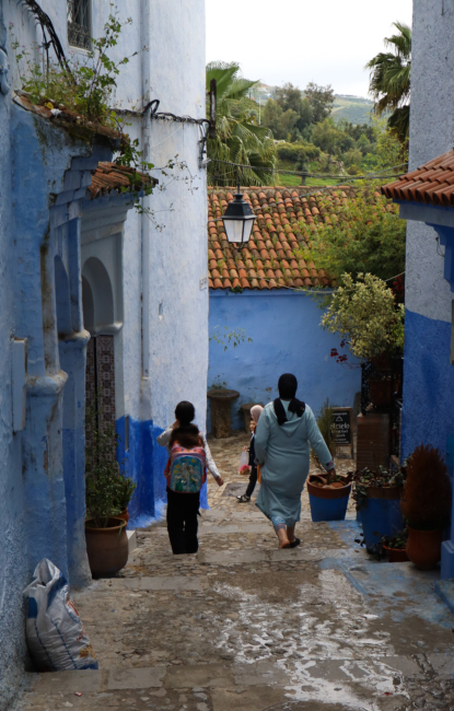 Les rues bleues