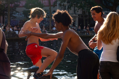 La baignade du mois de mai