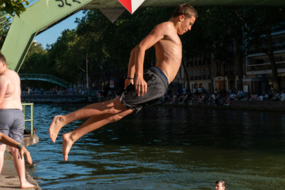 La baignade du mois de mai