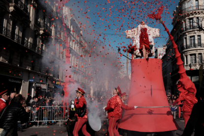 Rouge en liesse