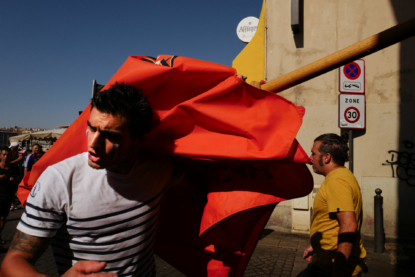 Rouge en liesse